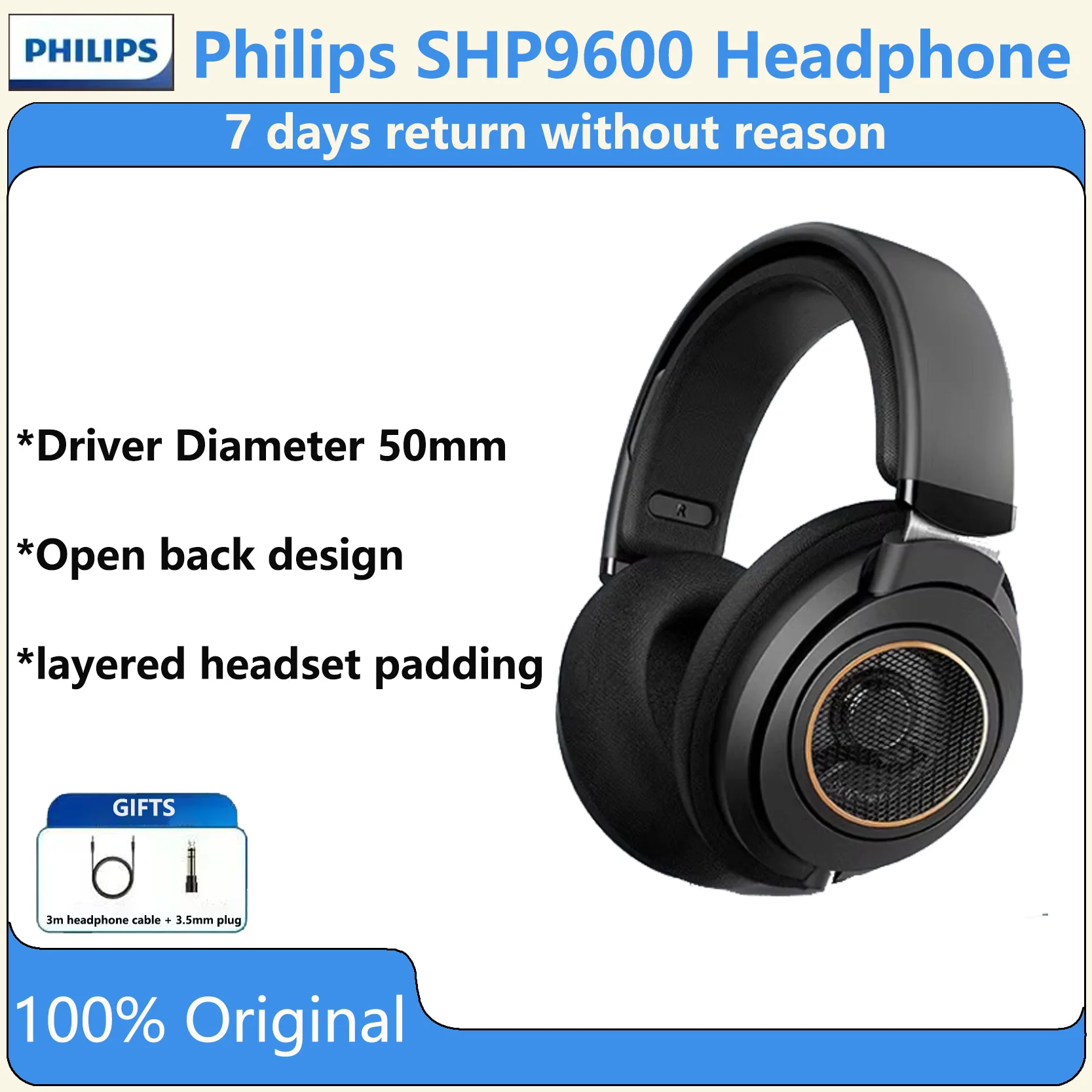 Philips Headphones Philips Shp 9600 Original Philips SHP9600