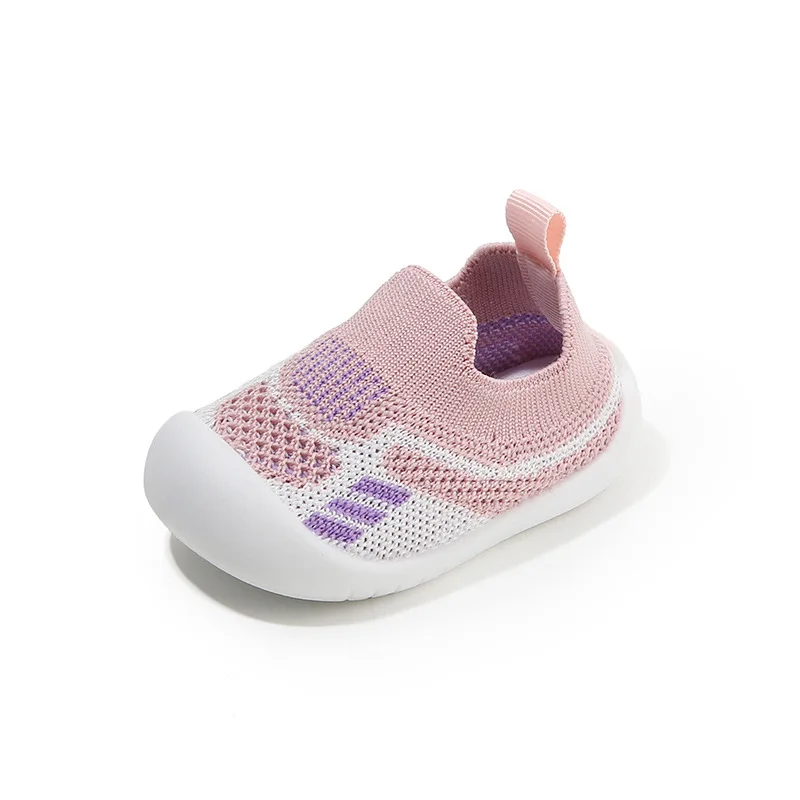 Baby Walking Shoes Soft Bottom Non-slip Baby Shoes Spring and Autumn A Stirrup 1-3 Years Old Children's Shoes and Socks - 5