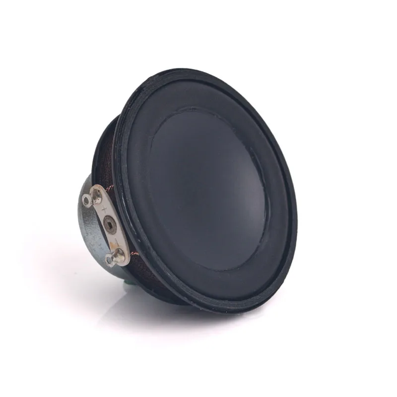 52MM 3 Ohm 8W Full Range Audio Speaker Unit 2pcs 18 Core Rubber Edge For Home Theater Sound Loudspeaker DIY 2 Inch