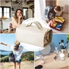 Hot Selling-Large Capacity Travel Makeup Bag Organizer Pouch With Foldable Design Waterproof Toiletry And Make Up Bag,Large Capa 2