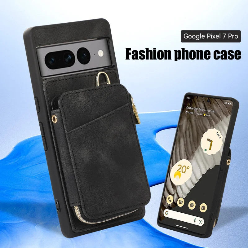 Equipped with short and long shoulder straps Can place cards and small objects  for Google pixel 6 pixel 7 pixel 7 PRO pixel 7A