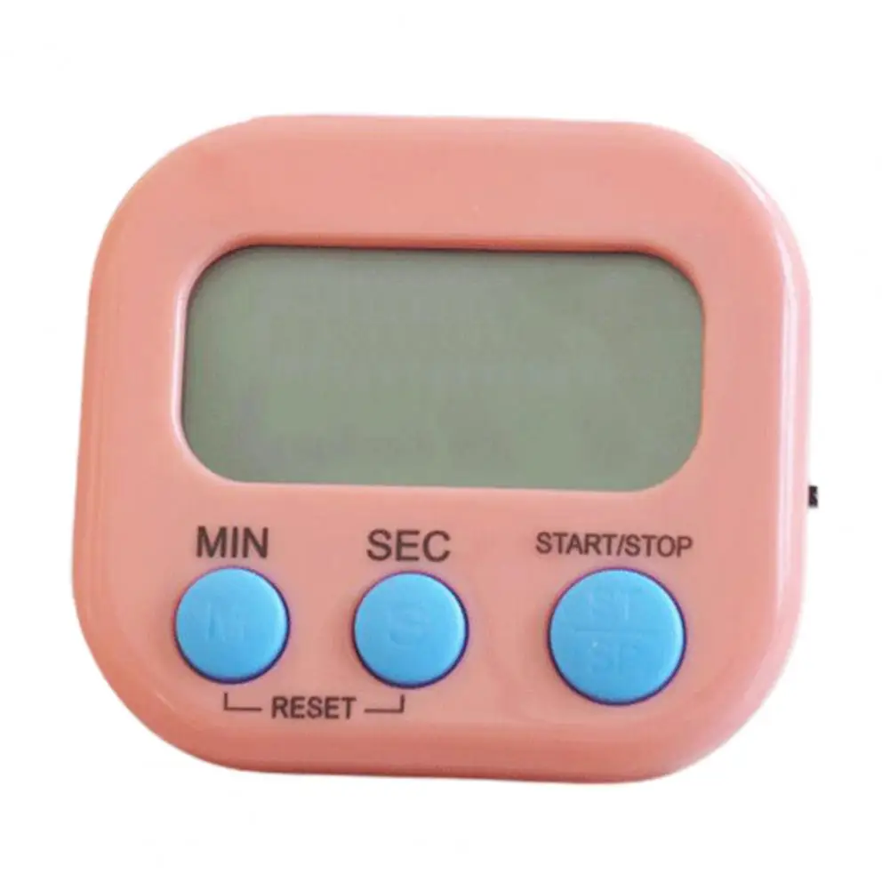 

Wall Mounted Kitchen Timer Versatile Magnetic Kitchen Timers Lcd Digital Countdown Stopwatches with Stands for Cooking Baking