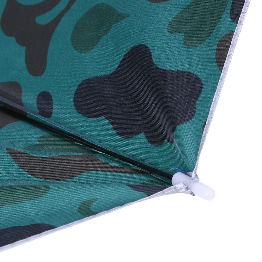 Foldable Outdoor Sunshade Umbrella Hat for Fishing, Hiking, and Golf