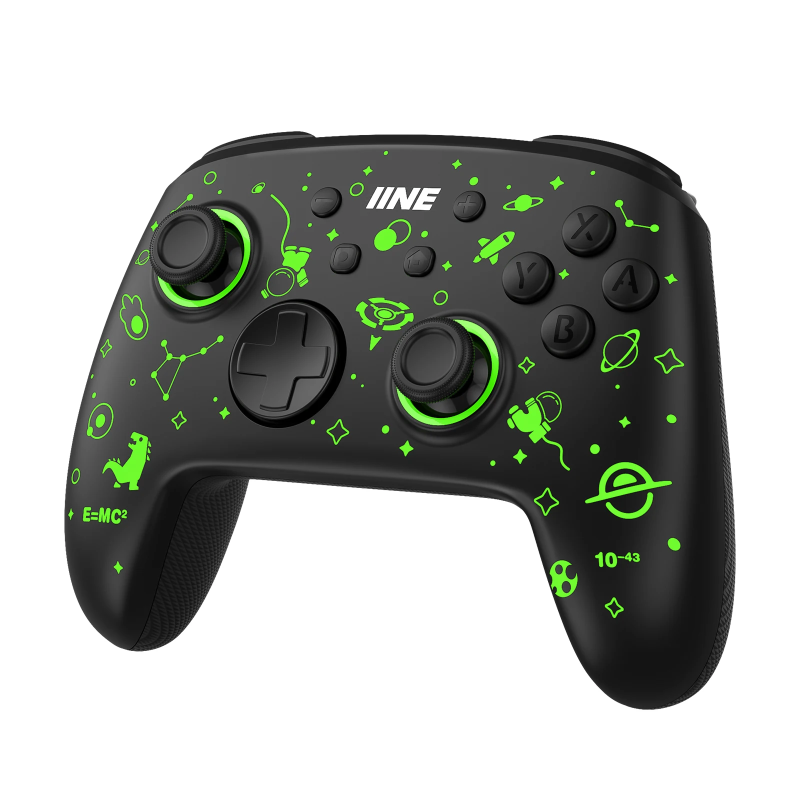 

IINE Wireless Controller Wake Up Support NFC Amiibo Compatible For Switch/Switch OLED/PC Steam