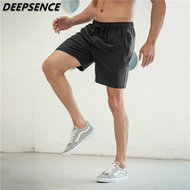 best casual shorts 2022 Summer Quick Drying Sports Shorts Men Casual Elasticity Breathable Loose Outdoor Beach Fitness Run Shorts Pants Men M-6XL casual shorts