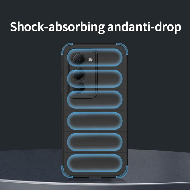 Shockproof Anti-Slip Silicone Phone Case - TPU Protective Cover