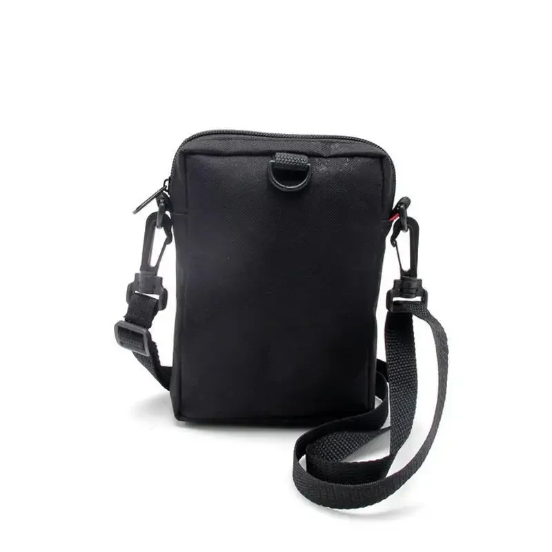Hip Hop Canvas Crossbody Bag Ins Style Men's Women's Single Shoulder Bag Small Size Waist For Dancing 3