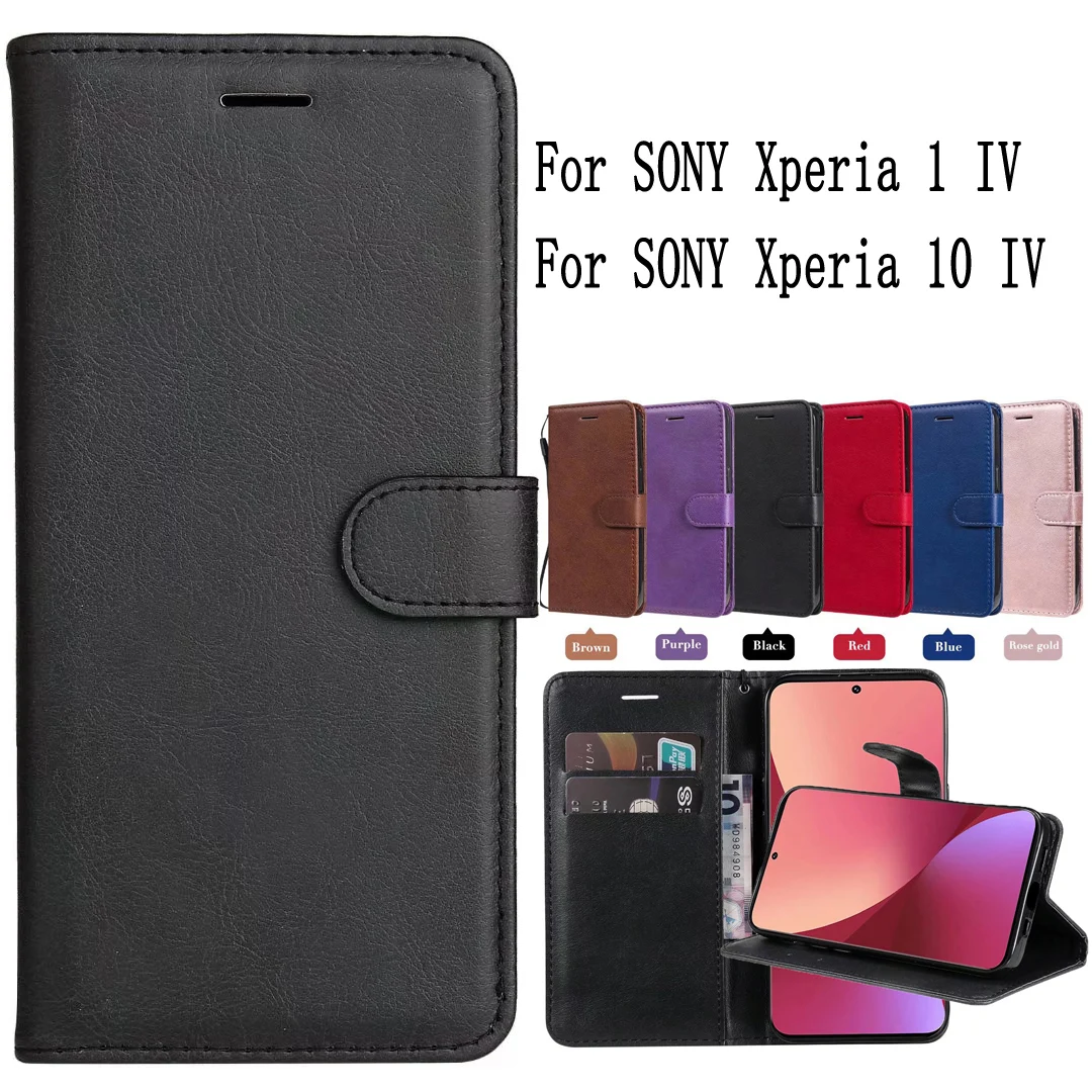 Custodie Per Cellulari Sunjolly Cover Per Sony Xperia 1 10 Iv Cover Coque Flip Wallet Per Custodie Sony Xperia 10 Iv