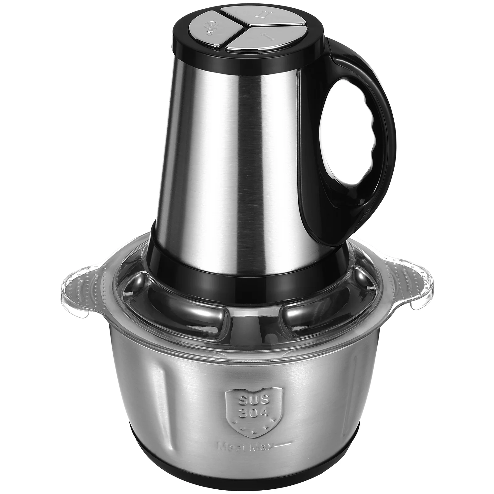 

Electric Meat Grinder Food Processor Small Minced Garlic Chopper Tool Machine Stainless Steel Child