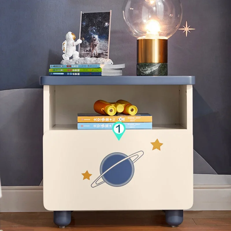 Kids Night Table Bedside Nightstand Cabinet Nightstands Tables Children Mesas Cabinet Designer Nachtkastje Small Night Furniture