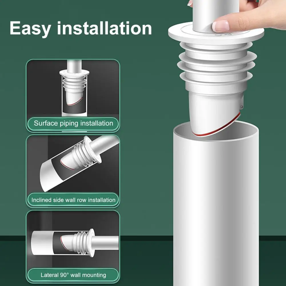 Washing Machine Drain Hose Seal Floor Drain Plug Sewer Pipe Seal Ring Sealing Cover for Washing Machine Sink Sewers Bathroom