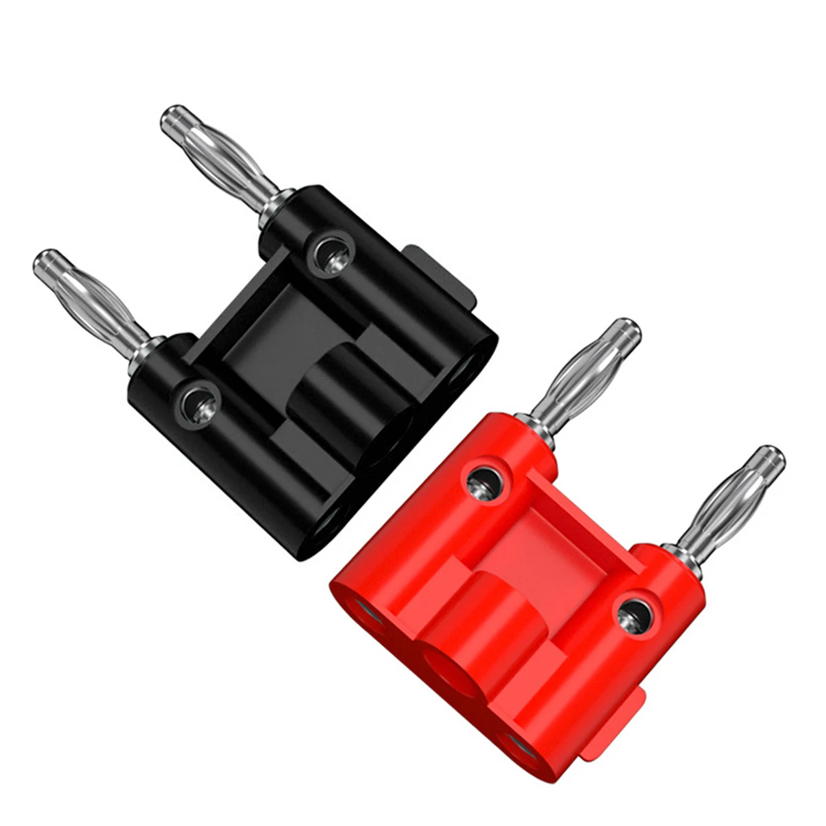 

Вилки типа «банан» 2 шт., низкочастотные, 4 мм, двойные вилки типа «банан» с расстоянием 19 мм для цифрового мультиметра, удлинитель