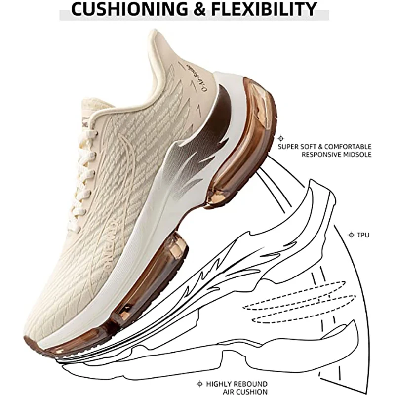 ONEMIX Running Shoes for Men Air Cushion Athletic Couple Trainers Sport Runner Shoes for Outdoor Women Walking Sneakers running shoes men sneakers women sneakers