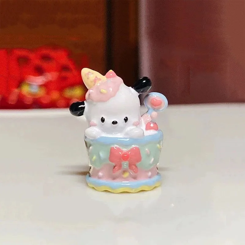 

Милые медные бусины Sanrio с рассыпчатыми рисунками из мультфильмов, милый мультяшный крем для торта, милый ручной капельный клей, подарок для девочек