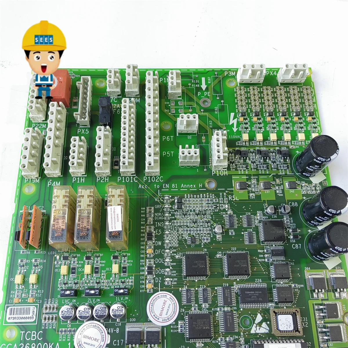 SEES GCA26800KA1 Elevator Main Board TCBC GCA26800KA1 Lift PCB Lift Main board elevator parts