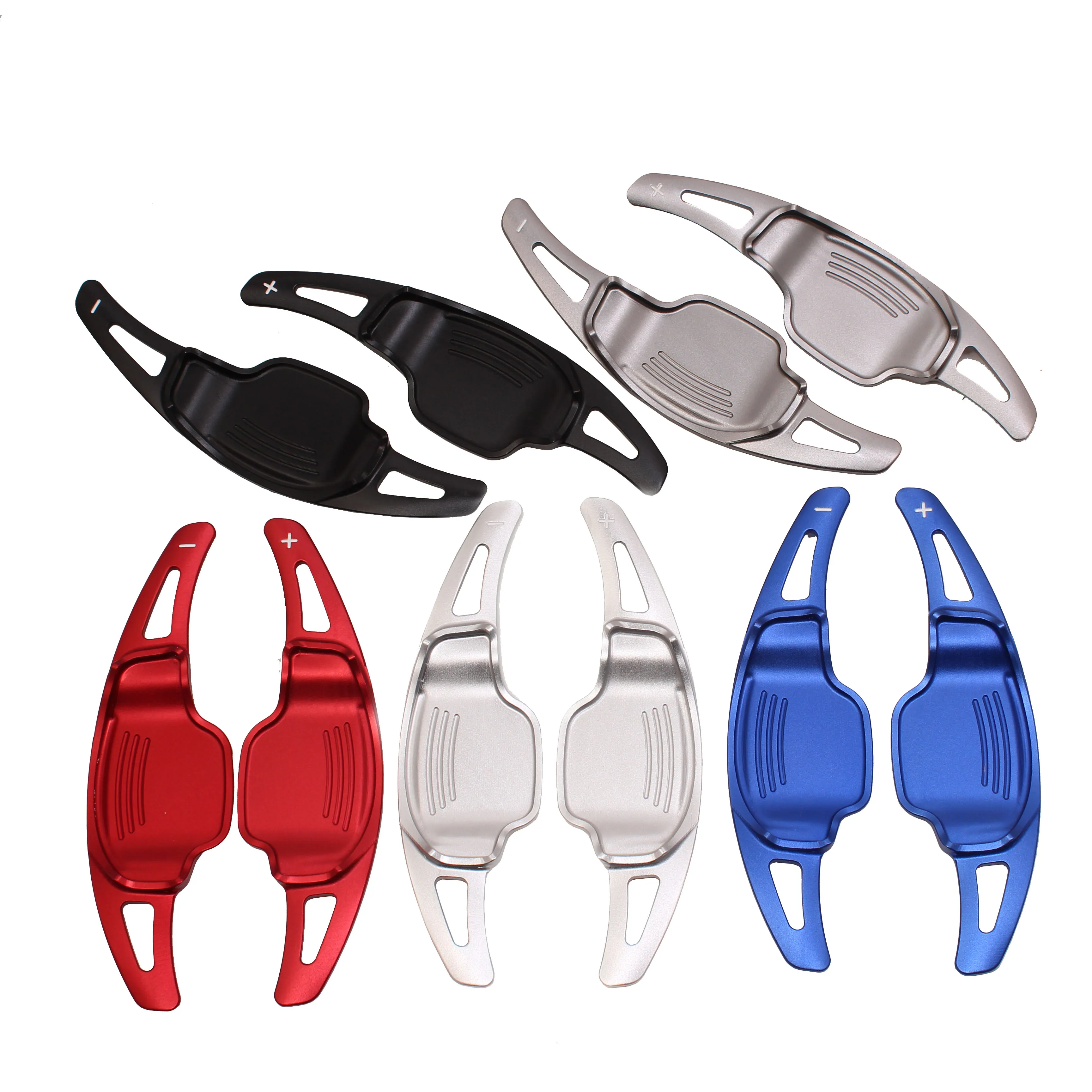 

For Chevrolet Camaro 2012 2013 2014 2015 Aluminum Car Steering Wheel Shift Paddle Shifter Extension Alloy Sticker Decoration 2pc