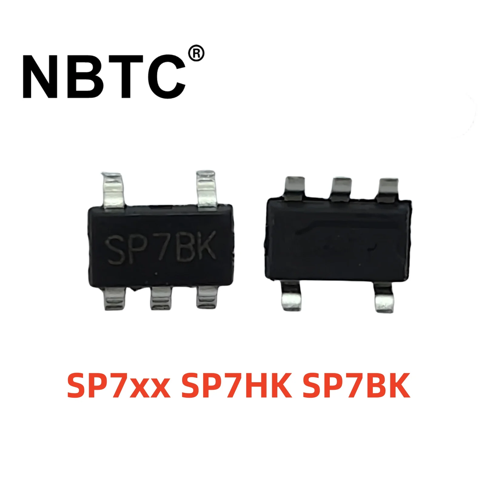 

SP7xx SP7HK SP7BK marking SOT23-5 IC 1.8V LDO For hashboard