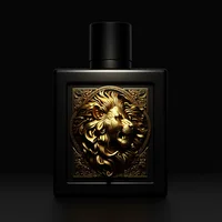 Tête De Lion noir Eau De Parfum moyen-orient Style dubaï arabe unisexe cannelle, parfum De luxe ambre 100ml 6