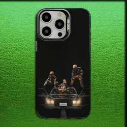 Gray Matte Silicone Phone Case with T - Tate McRae Design - Black Cover - iPhone 13 Pro (Z1)