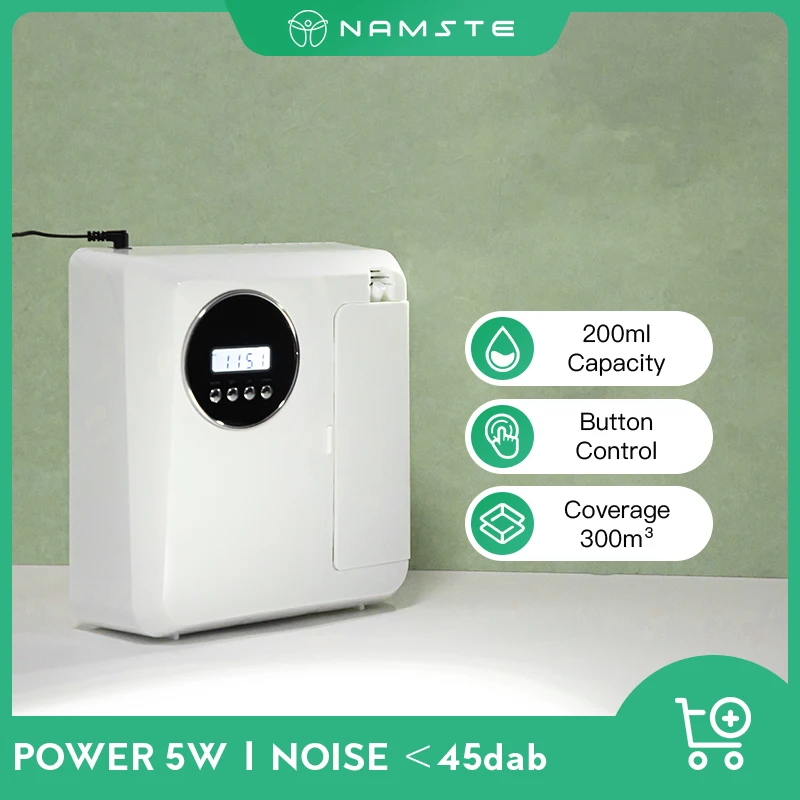 Namste-difusor de Óleo Essencial Inteligente Umidificador Elétrico Oasis Capacidade Óleo 200ml Home Hotel And Office 300m ³