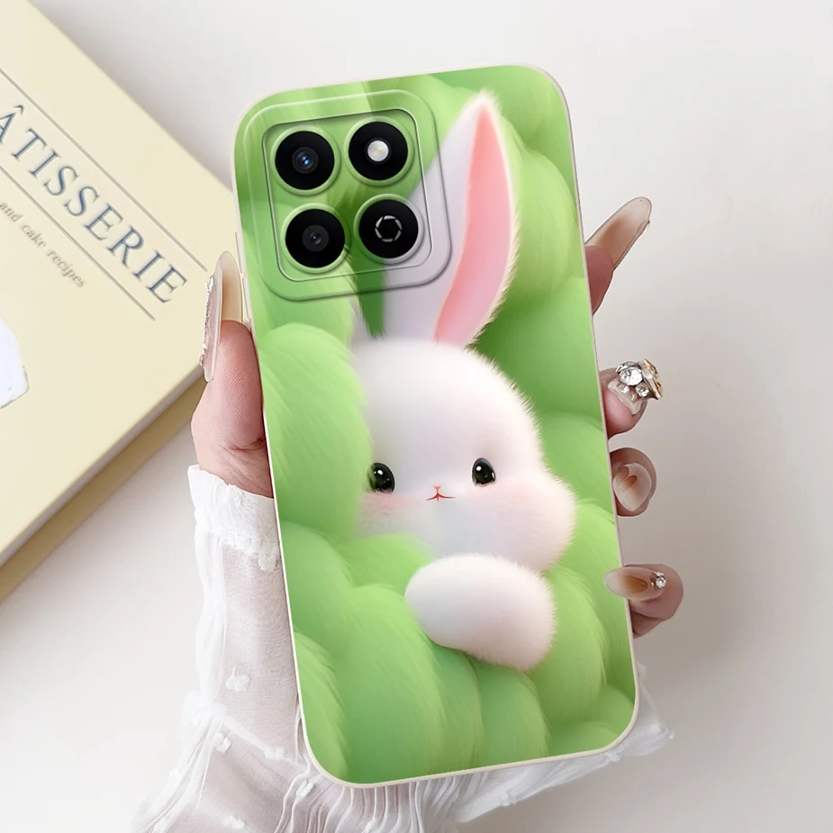Cute Rabbit Cartoon Soft Silicone Phone Case -