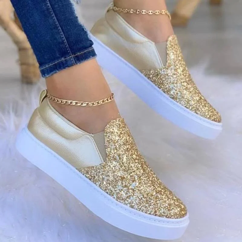 

2022 Sneakers Women Slip On Women's Sneakers Soft Casual Woman Vulcanize Shoes Sneakers Plus Size Ladies Shoes Zapatos De Mujer