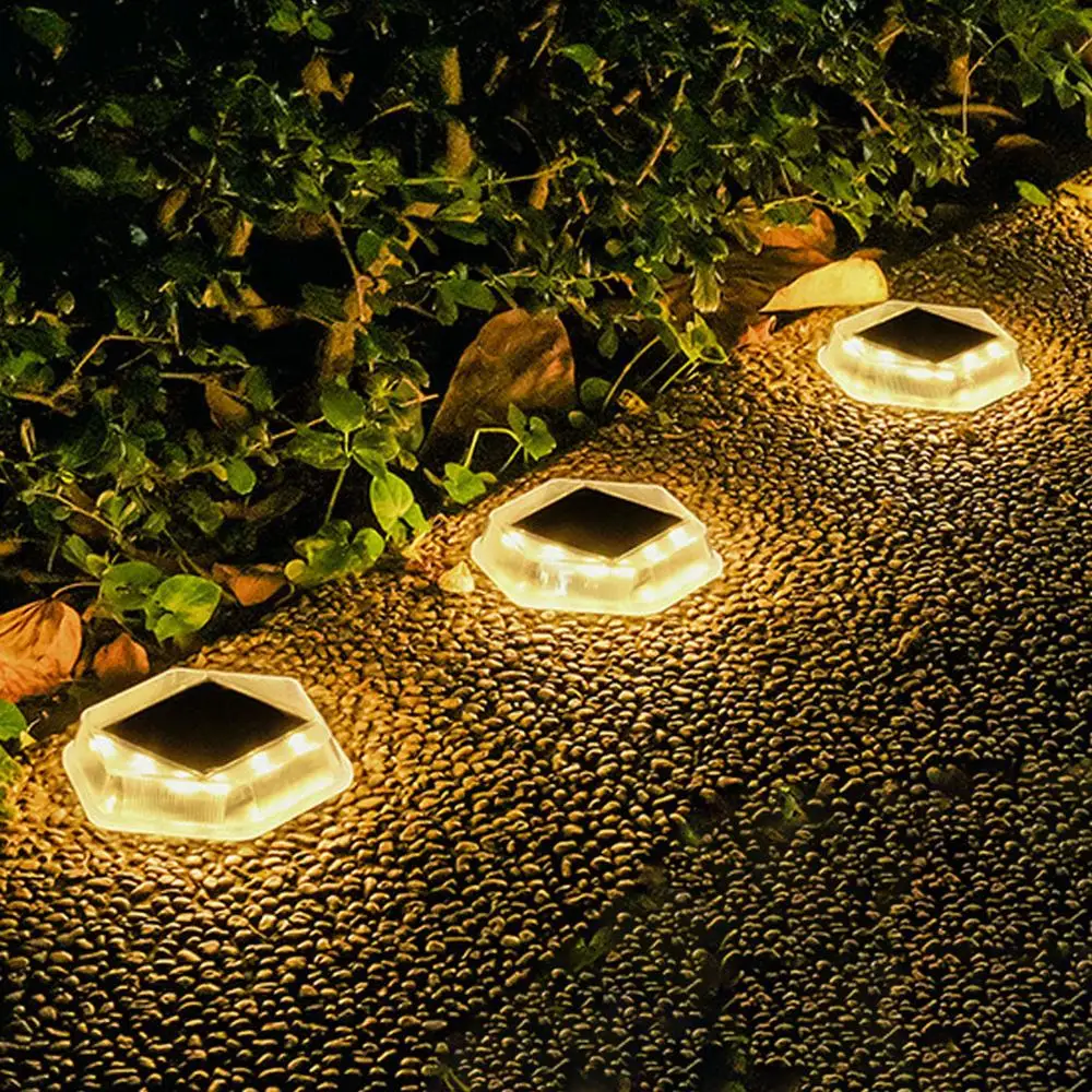 Description Picture 6 of itemSolar Underground Lamps Ground Lights Outdoor Decorations LED Solar Garden Lights Waterproof Decorative Lights For Lawn Patio