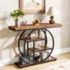 Console Table, 4-Tier Entryway Table, 41.3-Inch Industrial Sofa Table for Living Room, Foyer Hallway Table for Entrance 1