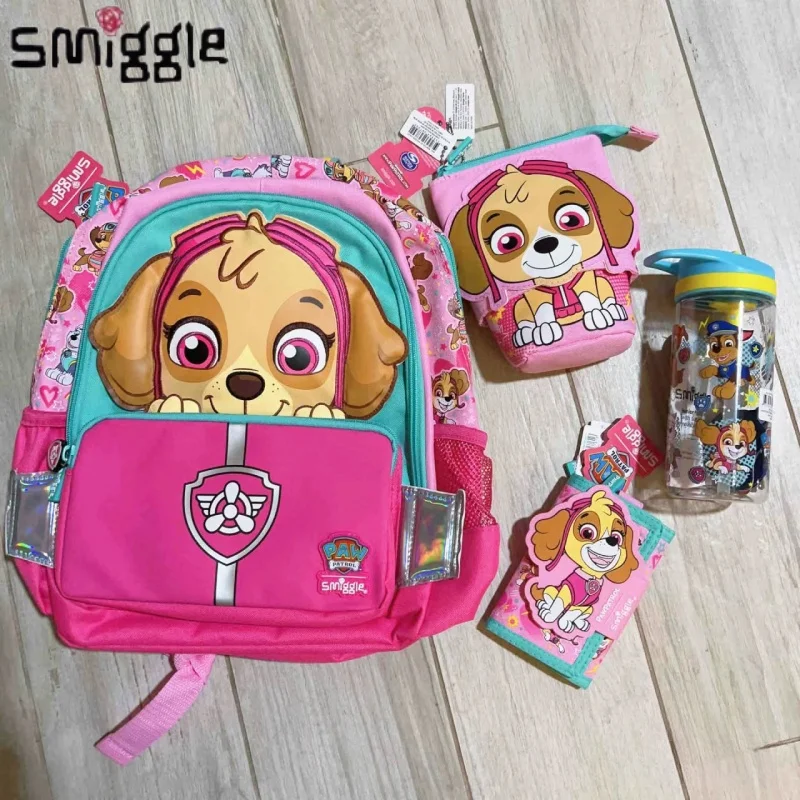 Paw Patrol Zaino Chase Junior Per Bambini | Scuola E Asilo, 30x25x10 Cm, Con Tasca Laterale A Rete Per Borraccia - 5