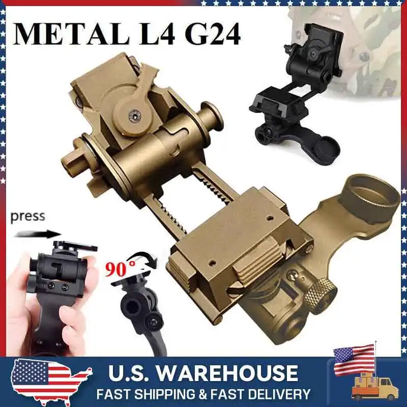 L4G24 Mount with PVS-14 J-Arm NVG Helmet Mount Combo w/ Original Markings