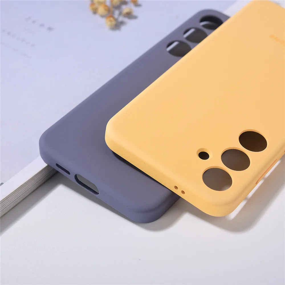 Silky Liquid Silicone Soft-Thin Protective Phone Case