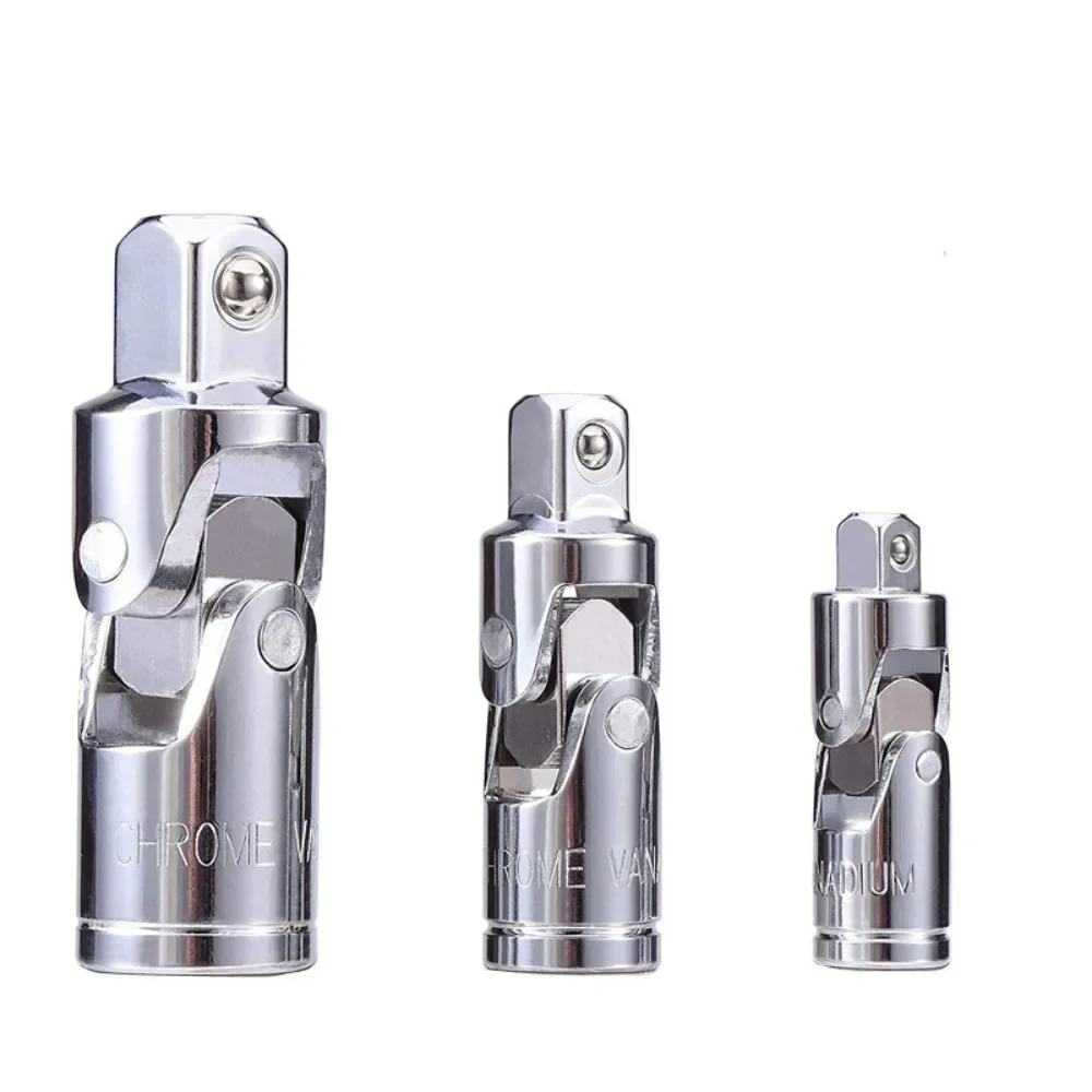 Universal Joint Assembly for Auto Repair, Ratchet Socket, Wrench Adapter, Extension Bar Adapter, Auto Repair Tools Accessories
