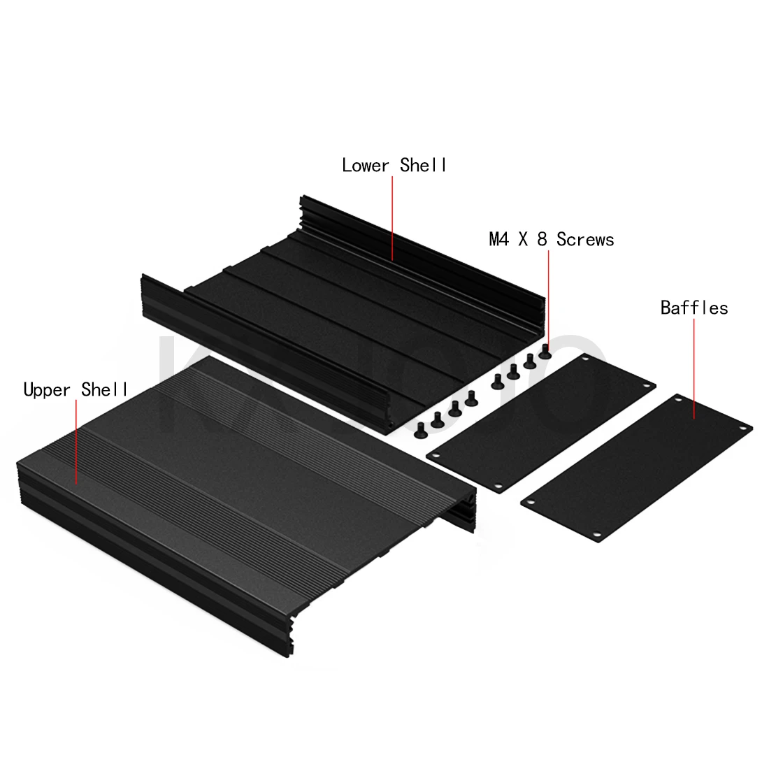 Separado Placa de Circuito, DIY Prata ou