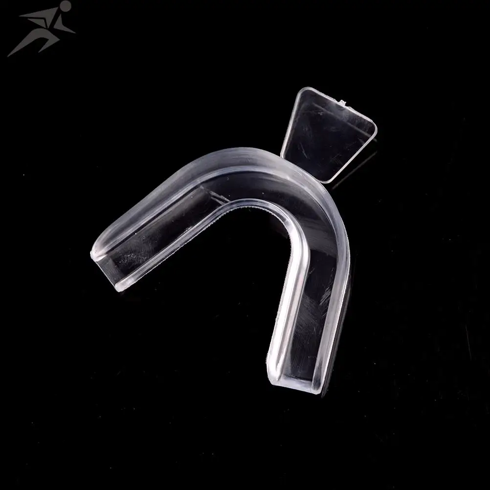 2PCS Whitening Guard Gum Shield for Boxing Basketball Transparent Thermoform Moldable Mouth Teeth Dental Trays Teeth