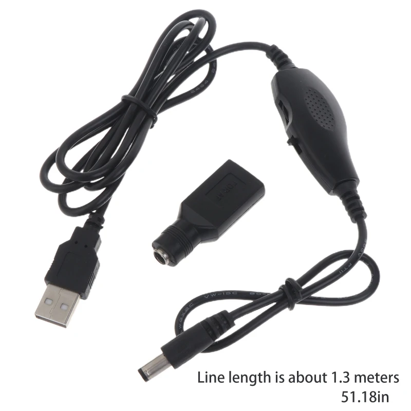 5V 무단 USB 수동 조정 LED 스트립 조명 5V Fa용 LED 조광기 스위치