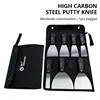 4/7pcs Putty Knife Set With Bag Scraper Blade 1" 1.5" 2-5" Wall Shovel High Carbon Steel Construction Tool Plastering Knife 1