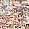 100Pcs Cartoon Anime Crayon Shin chan Stickers For Car Laptop Phone Stationery Decor Decals Waterproof Sticker Kids Toys 1
