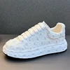 New Arrival Men Fahsion Causal Canvas Board Shoes Spring Autumn Luxury Designer Green Youth Trending Thick Bottom Sneakers 2