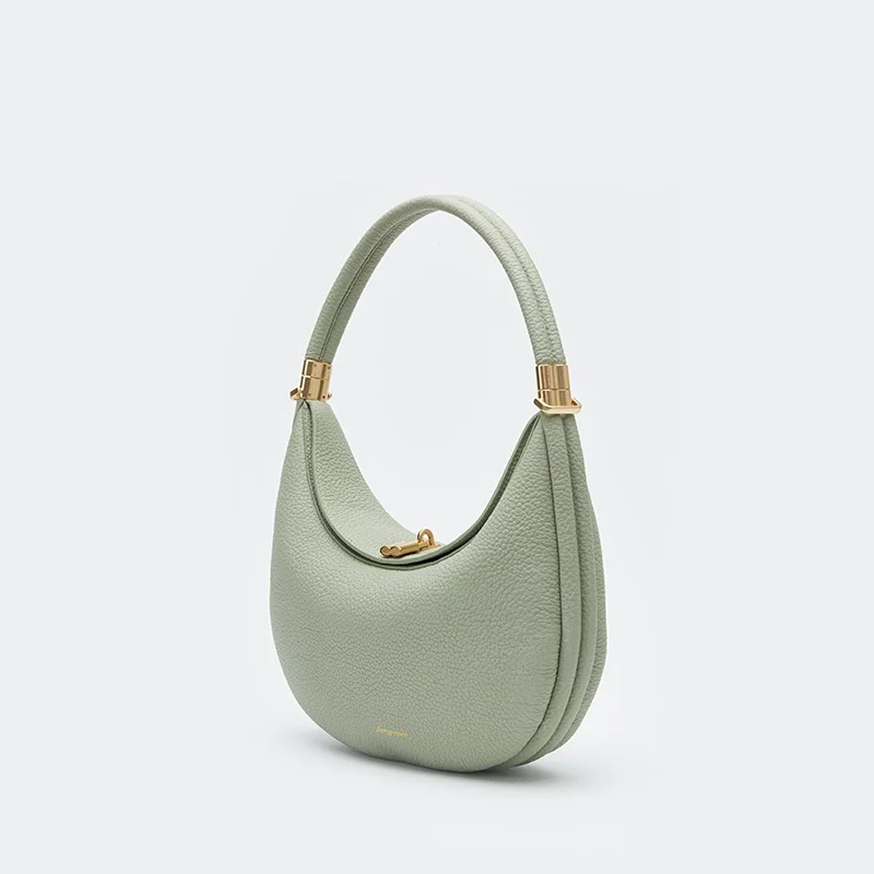 

Luxury Brand Design Half Moon Bag New Women's Personality Design Casual Shoulder Bag Fashion Armpit Carry On Armpit Bag
