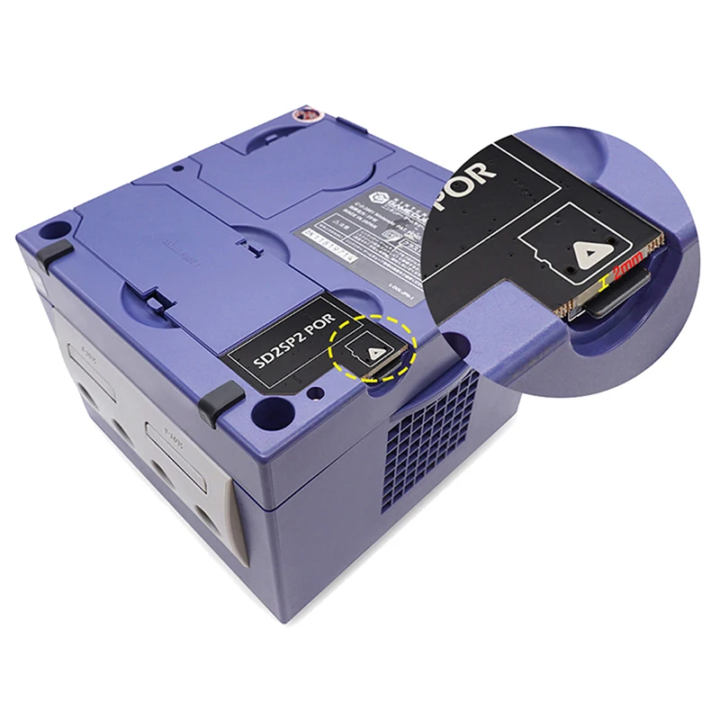 1セットSD2SP2用ngcゲームキューブsd SP2アダプタ負荷sdl