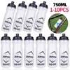 1-10PCS Bicycle Water Drinking Bottle Outdoor Plastic Portable Cycling Kettle Bottle Mountain Road Bike Drinkware Water Bottles