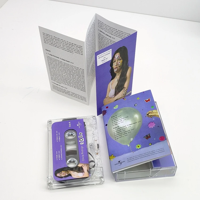 Pop Star Music Tape: Sour Album Cassettes - Ultimate Party Soundtrack Collection Gifts