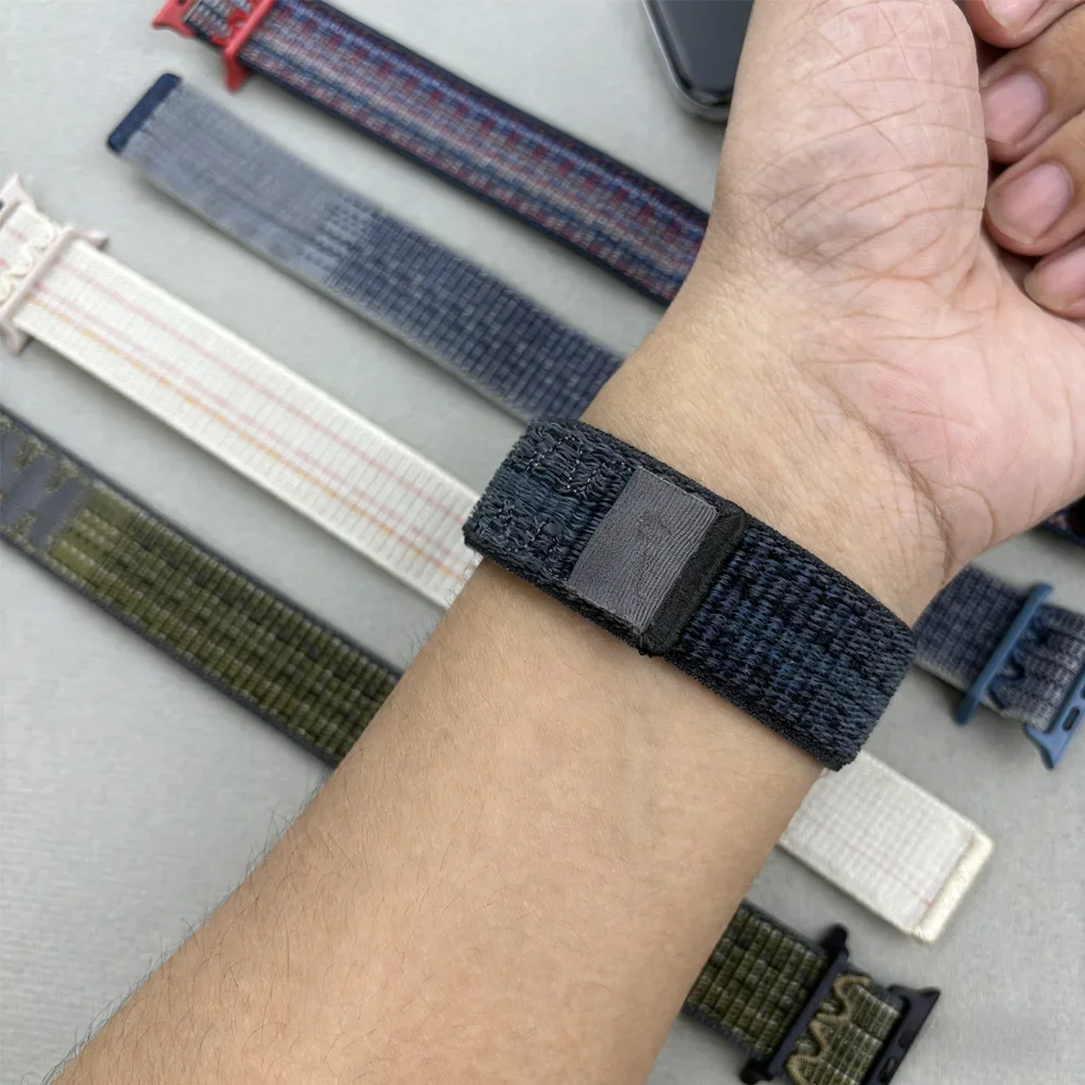 Stripe Nylon Sport Strap