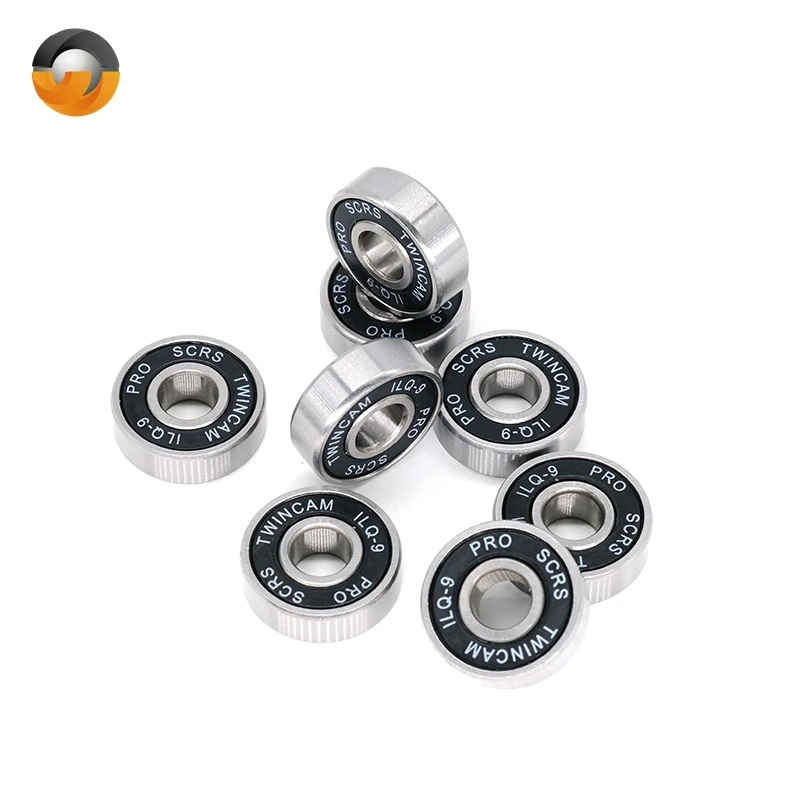 rolamento de aco cromado para skate 8pcs 05
