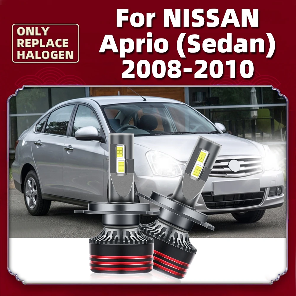

HiLo 220W 33000LM H4 Led Headlight Bulb For Nissan Aprio Sedan Vehicles 2008 2009 2010 Replace Car Lamp Auto Turbo CSP Luces 12V