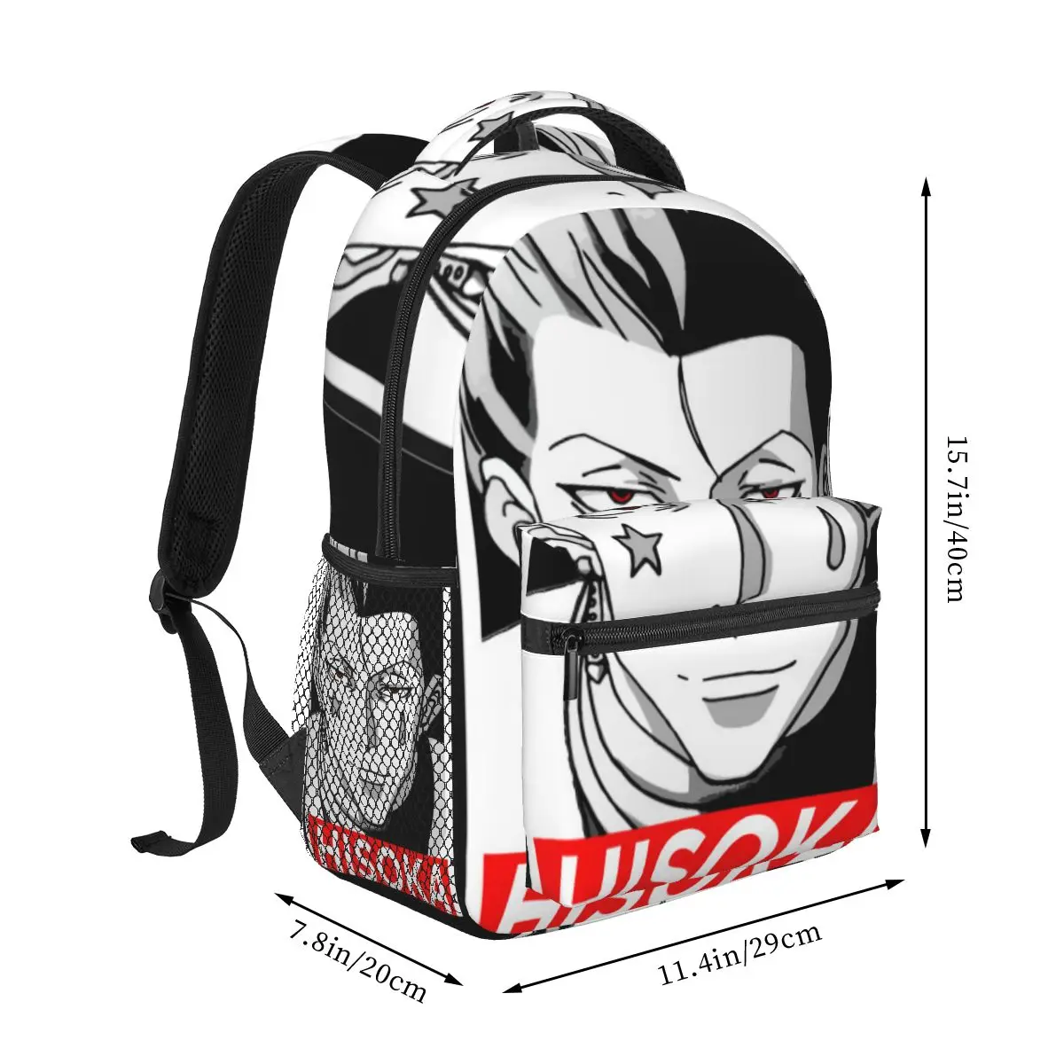 Hisoka Casual Backpack Unisex Students Leisure Travel Computer Backpack