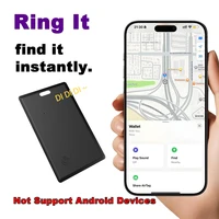 Slim Wallet Tracker Card Smart Tag Work with Find My (iOS Only) Air Tag Bluetooth Search Locator Wallet Finder Card - Image 2