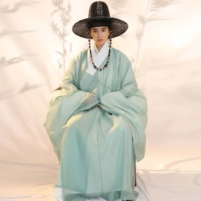 WATER HANFU 전통 한국 의상, 고대 중국 의상, 명나라 의상, 졸업식 코스프레 댄스 한복