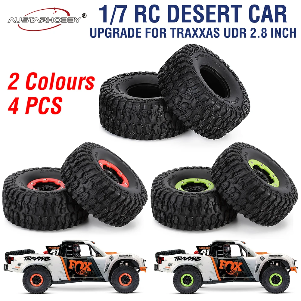 

Радиоуправляемые шины 17 мм шестигранник 1/7 дюйма AUSTARHOBBY шины для Desert Short Course Truck UDR Traxxas Внедорожник Багги Радиоуправляемый автомобиль