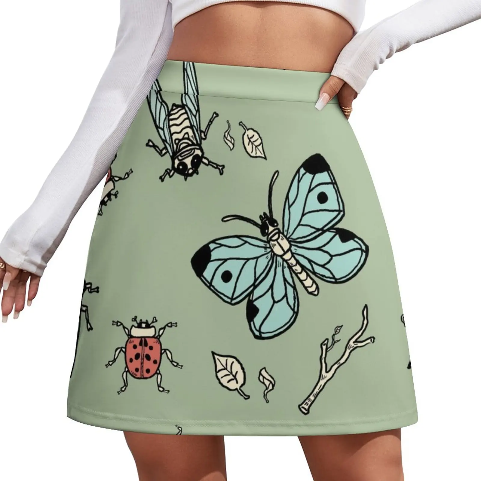 I'll Fck you Up if you're Mean to Bugs Mini Skirt Woman skirt Skirt for girls womens clothing